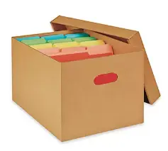 Caja para archivos (cartón)